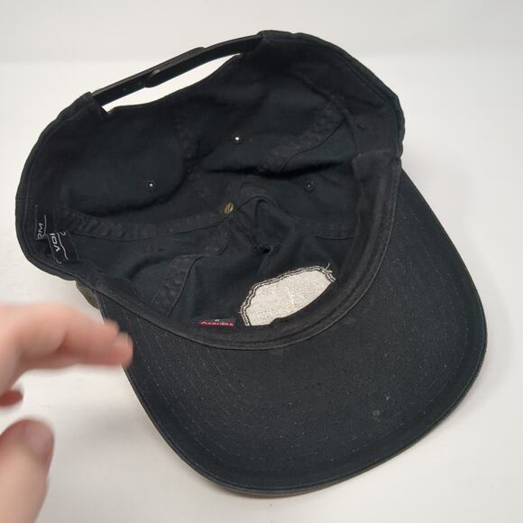 Keep The Country Stoned Snapback 5 Panel Cap Black One Size Adjustable Volcom - Picture 7 of 8